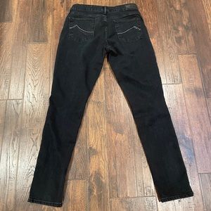 Denizen by Levi’s Skinny Jeans Sz 8 Black Wash Charcoal Denim coal